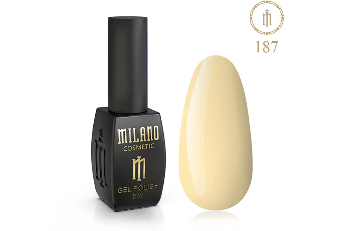 Гель лак Milano - 187 -8мл