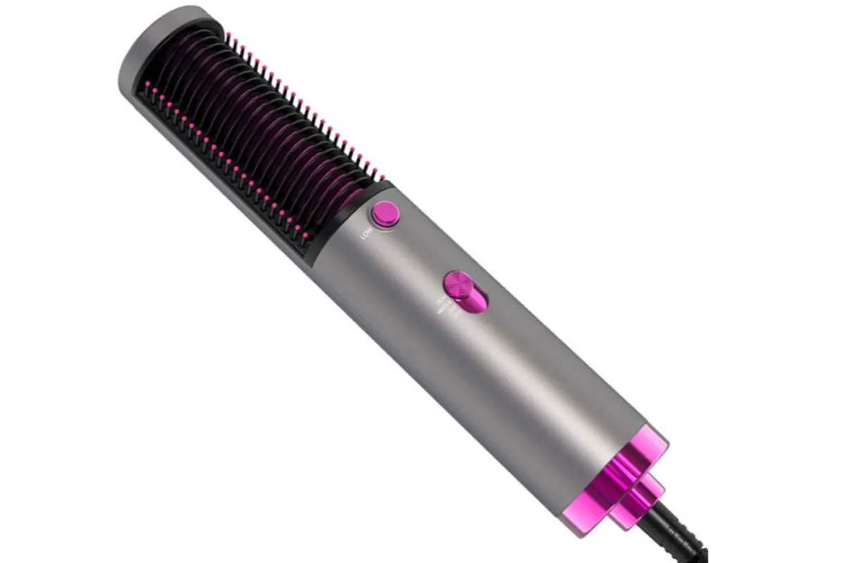 Електричний гребінець-випрямляч 3 в 1 - фен стайлер для волосся