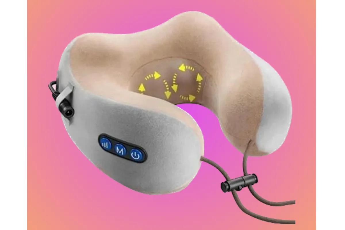 Масажна подушка для шиї