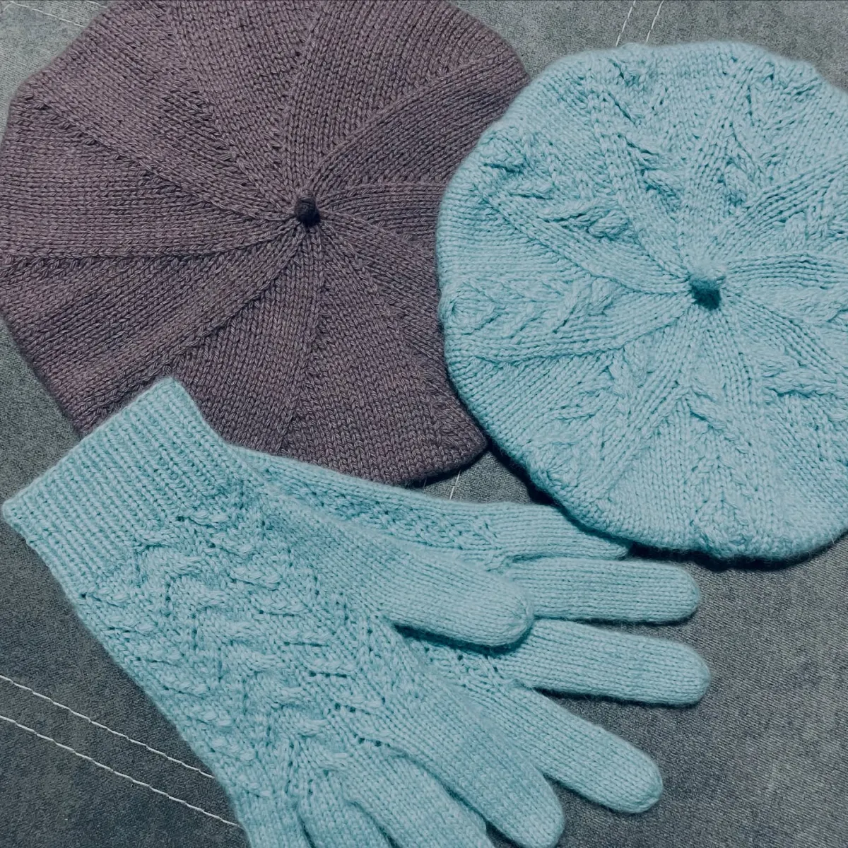 МК #beret_Комплект:Берет+Рукавички UKR