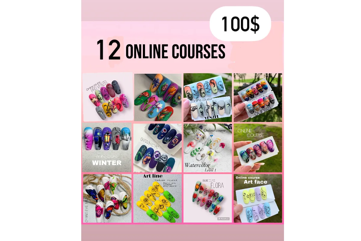 12 ONLINE COURSES