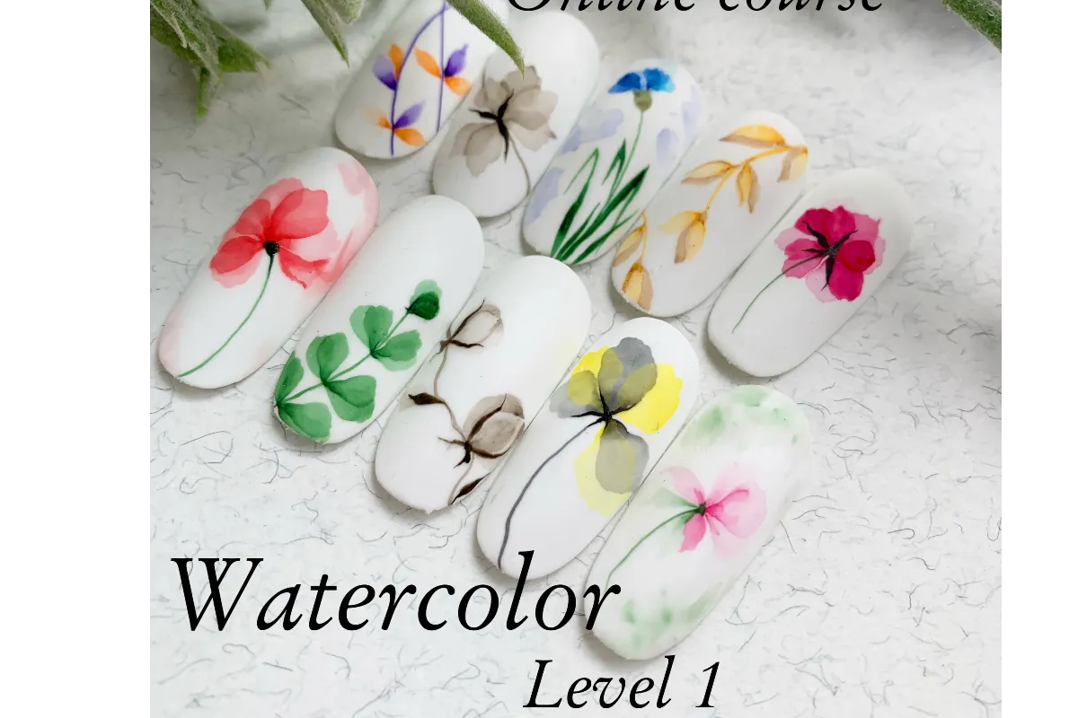 online course WATERCOLOR level 1