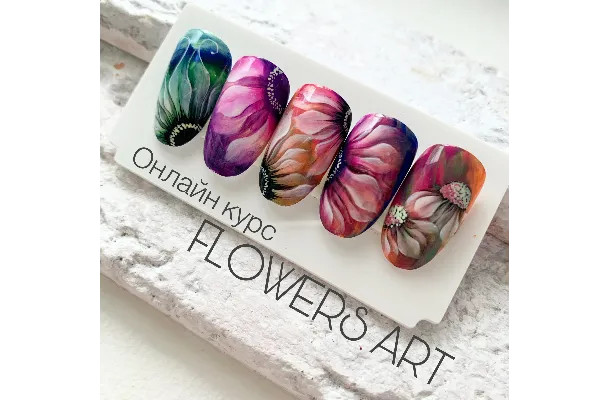 online course FLOWERS ART