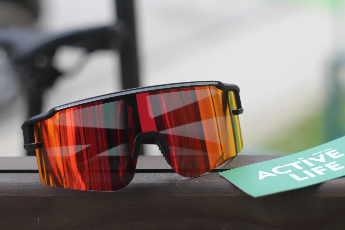 Окуляри Polarized UW400 3 lences 30g. (red) + case